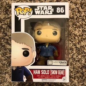 Han Solo(Snow Gear) Funko POP Lootcrate Exclusive